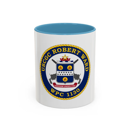 USCGC Robert Ward WPC 1130 (U.S. Coast Guard) Accent Coffee Mug