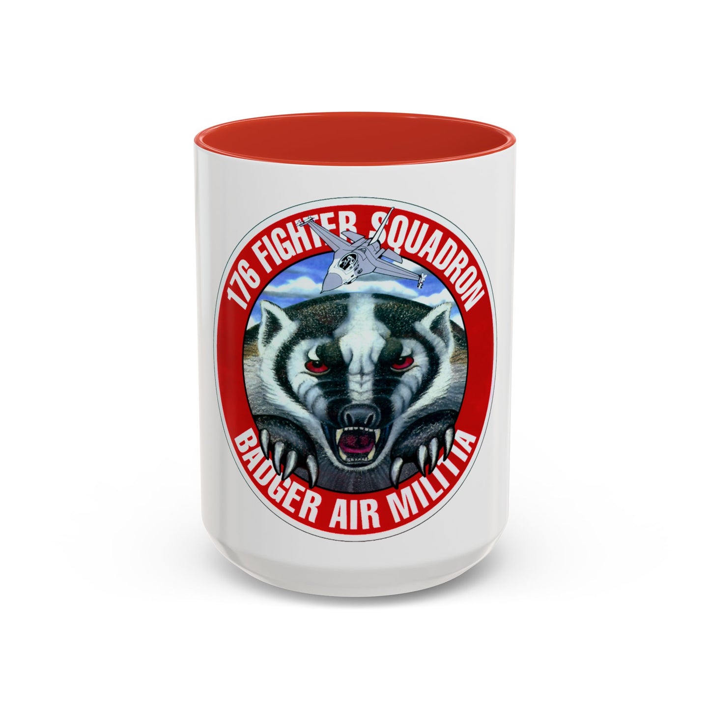 176th Fighter Squadron (U.S. Air Force) Accent Coffee Mug
