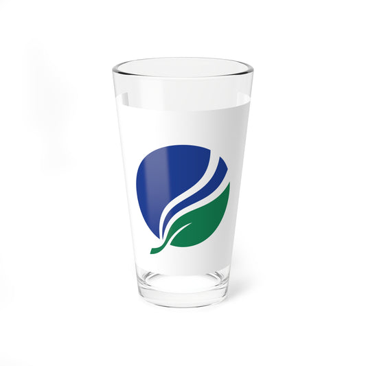 Flag of Kimino Wakayama (Japan) Pint Glass 16oz
