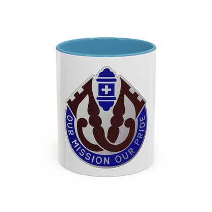 201 Evacuation Hospital (U.S. Army) Accent Coffee Mug