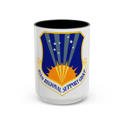 624th Regional Support Group (U.S. Air Force) Accent Coffee Mug