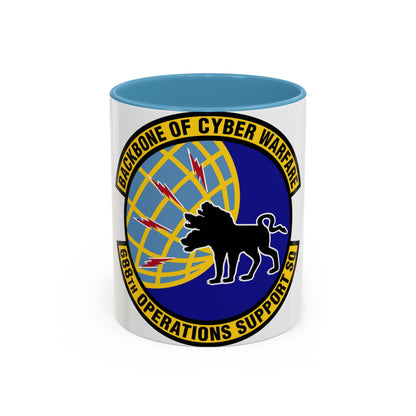 688 Operations Support Squadron ACC (U.S. Air Force) Accent Coffee Mug