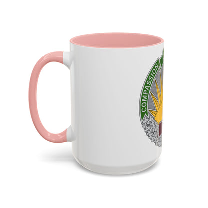 Regional Health Command Central (U.S. Army) Accent Coffee Mug