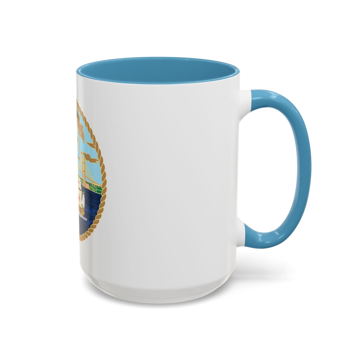 USCG Sector Jacksonville Bridge (U.S. Coast Guard) Accent Coffee Mug