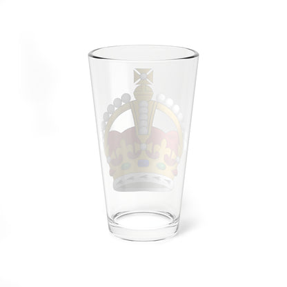 Kings Crown (United Kingdom) (Coat of Arms) Pint Glass 16oz
