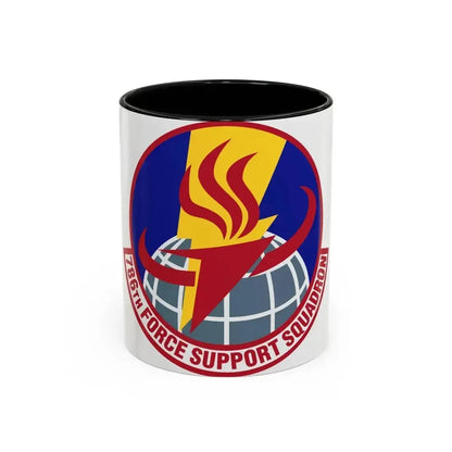 786th Force Support Squadron (U.S. Air Force) Accent Coffee Mug 11oz Black - Go Mug Yourself