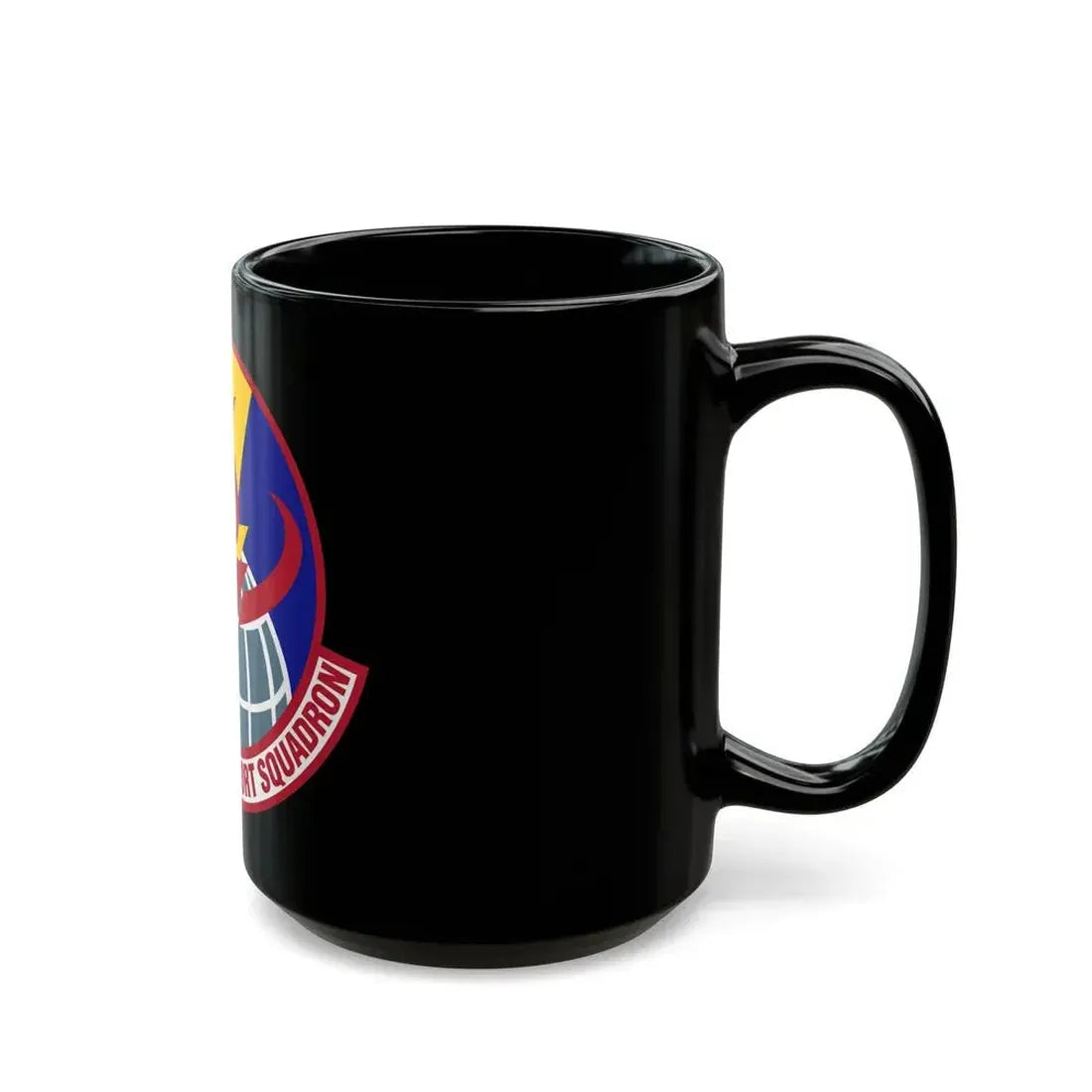 786th Force Support Squadron (U.S. Air Force) Black Coffee Mug - Go Mug Yourself
