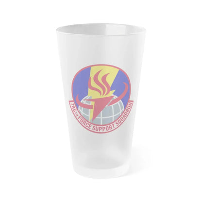 786th Force Support Squadron (U.S. Air Force) Frosted Pint Glass 16oz Default Title - Go Mug Yourself