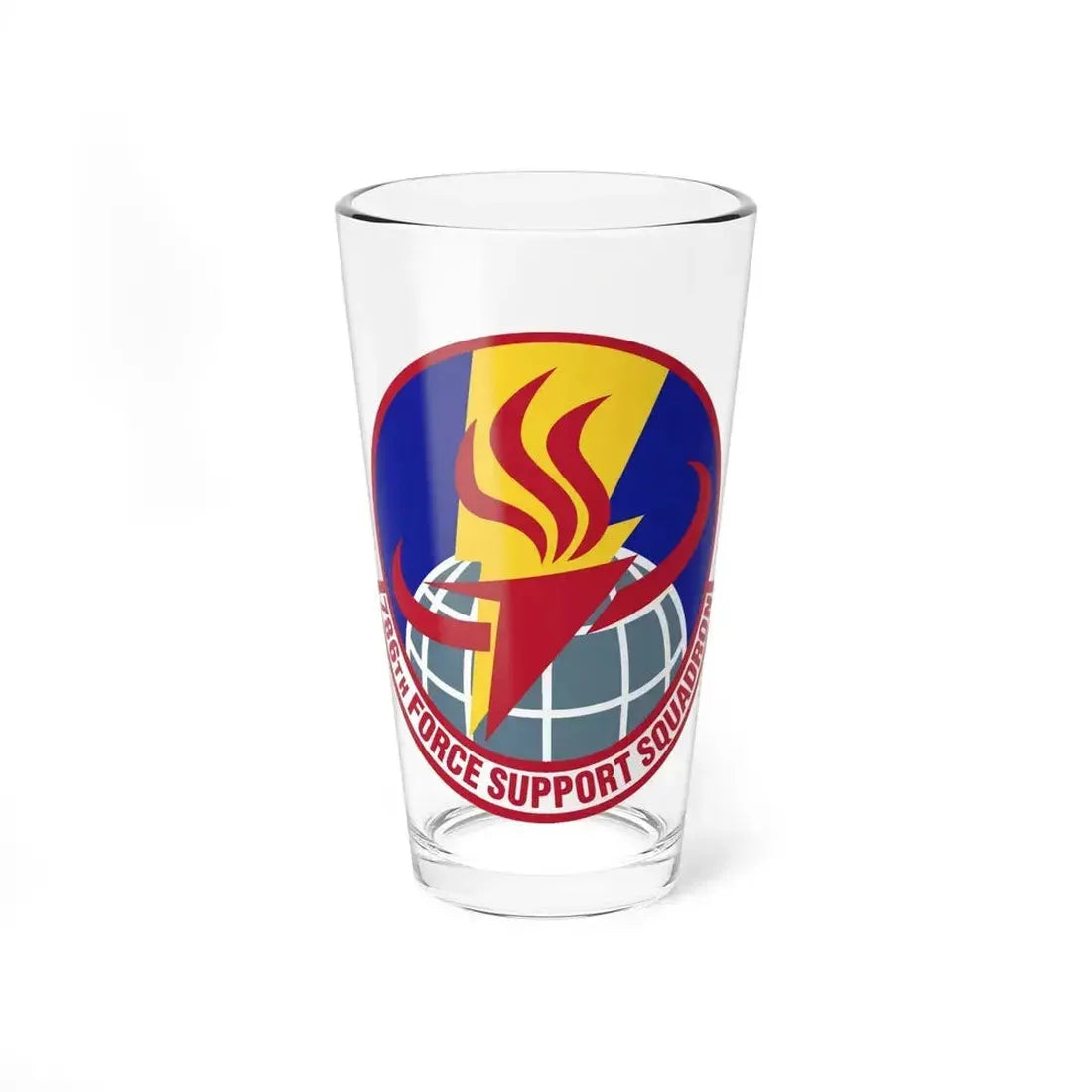 786th Force Support Squadron (U.S. Air Force) Pint Glass 16oz 16oz - Go Mug Yourself