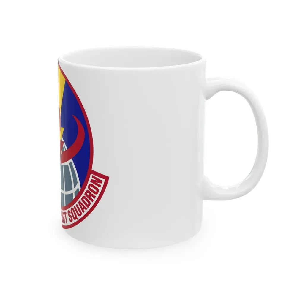 786th Force Support Squadron (U.S. Air Force) White Coffee Mug - Go Mug Yourself