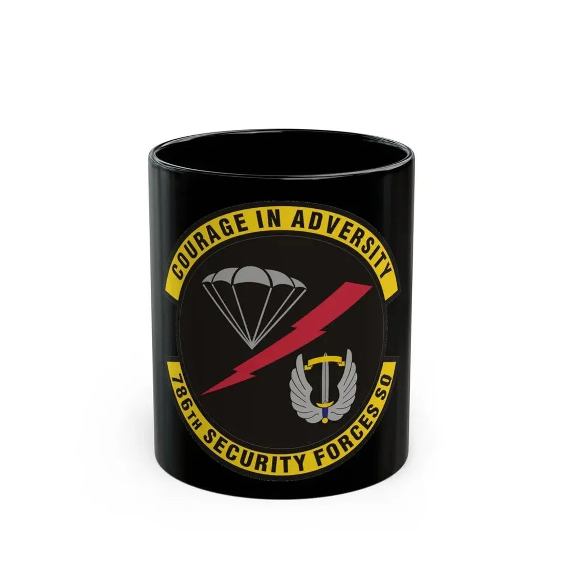 786th Security Forces Squadron (U.S. Air Force) Black Coffee Mug 11oz - Go Mug Yourself