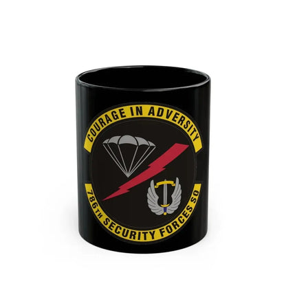 786th Security Forces Squadron (U.S. Air Force) Black Coffee Mug 11oz - Go Mug Yourself
