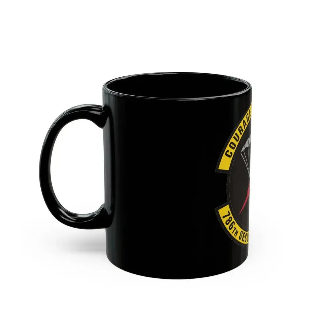 786th Security Forces Squadron (U.S. Air Force) Black Coffee Mug - Go Mug Yourself