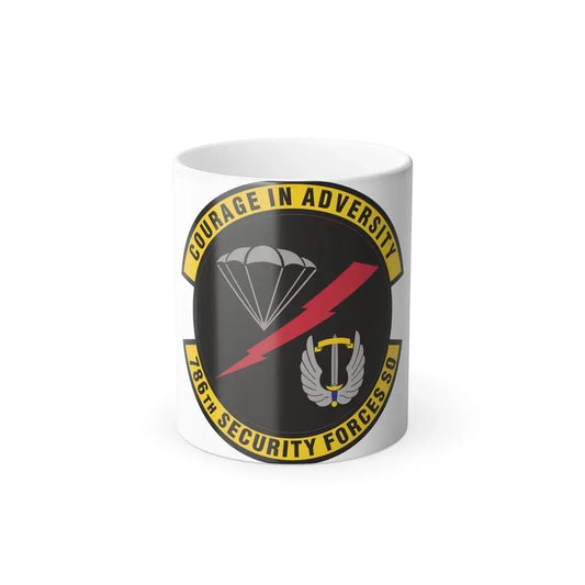 786th Security Forces Squadron (U.S. Air Force) Color Changing Coffee Mug 11oz - Go Mug Yourself