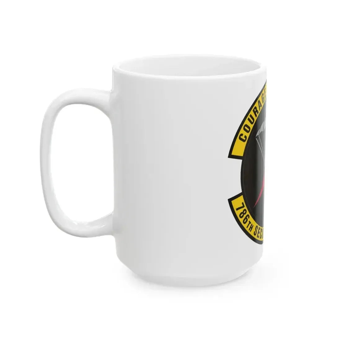 786th Security Forces Squadron (U.S. Air Force) White Coffee Mug - Go Mug Yourself