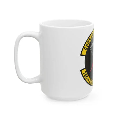 786th Security Forces Squadron (U.S. Air Force) White Coffee Mug - Go Mug Yourself