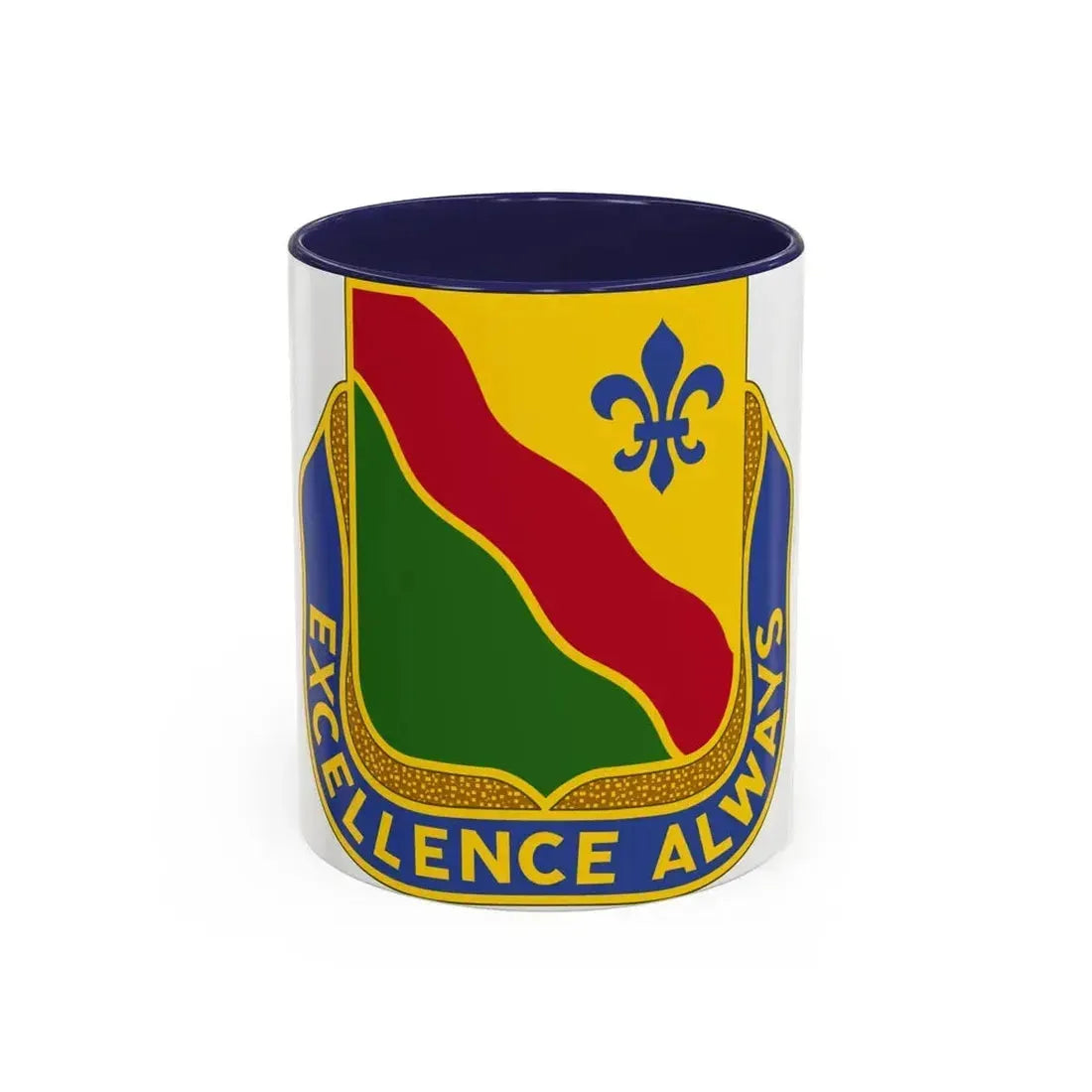 787 Military Police Battalion (U.S. Army) Accent Coffee Mug 11oz Navy - Go Mug Yourself