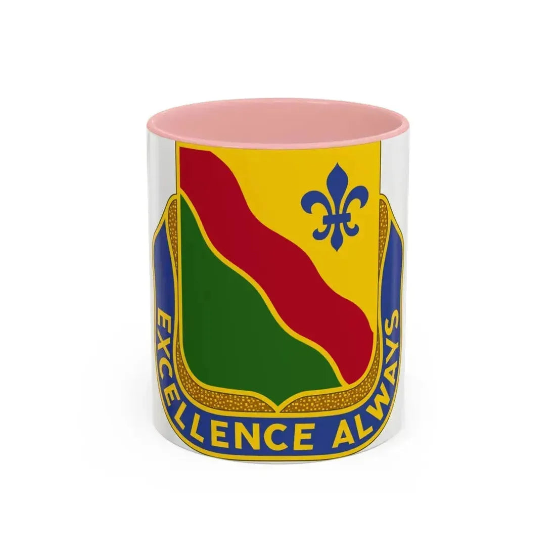 787 Military Police Battalion (U.S. Army) Accent Coffee Mug 11oz Pink - Go Mug Yourself
