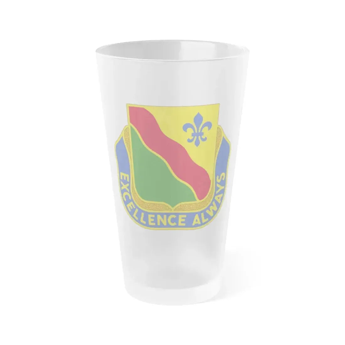 787 Military Police Battalion (U.S. Army) Frosted Pint Glass 16oz Default Title - Go Mug Yourself