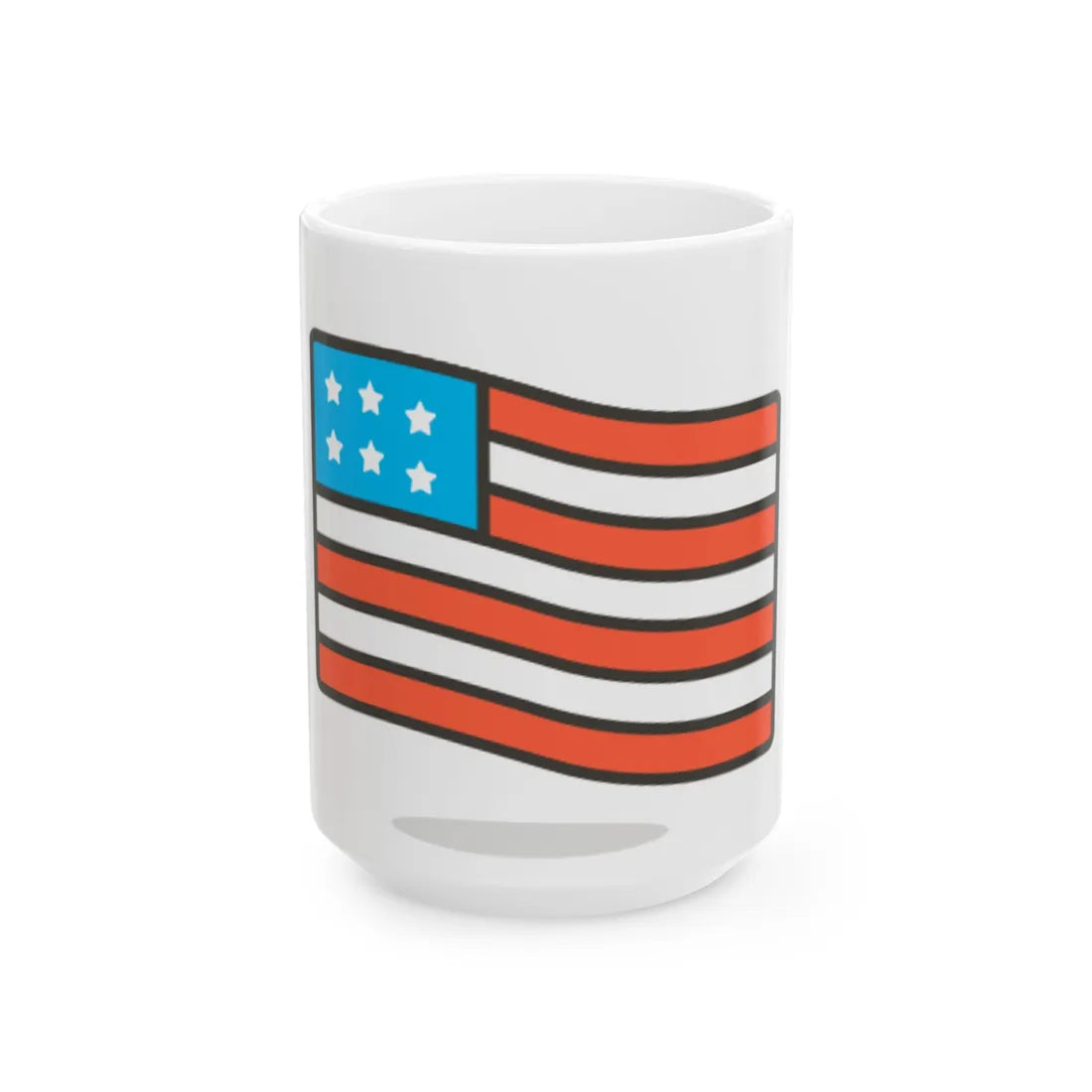 787-United-States (United States) White Coffee Mug 15oz - Go Mug Yourself