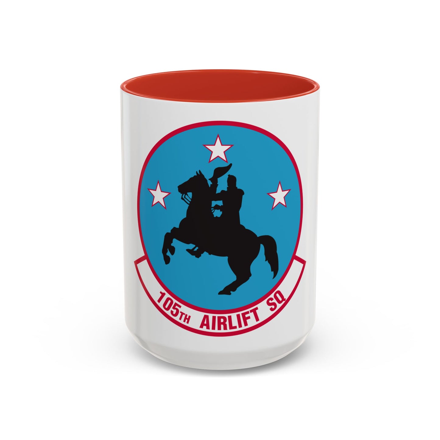 105th Airlift Squadron (U.S. Air Force) Accent Coffee Mug