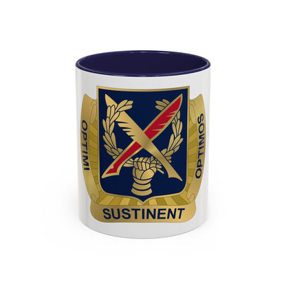 502 Personnel Services Battalion (U.S. Army) Accent Coffee Mug