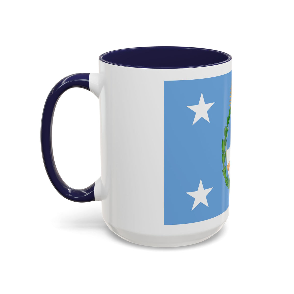 Standard of the President of Argentina Afloat - Accent Coffee Mug