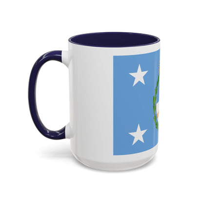 Standard of the President of Argentina Afloat - Accent Coffee Mug