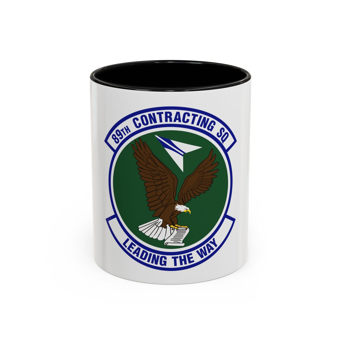 89th Contracting Squadron (U.S. Air Force) Accent Coffee Mug