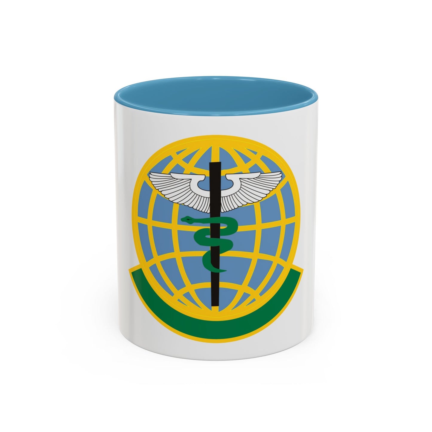 325 Medical Operations Squadron ACC (U.S. Air Force) Accent Coffee Mug