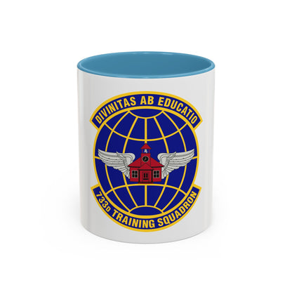 733 Training Squadron AFRC (U.S. Air Force) Accent Coffee Mug