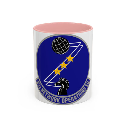 83 Network Operations Squadron ACC (U.S. Air Force) Accent Coffee Mug