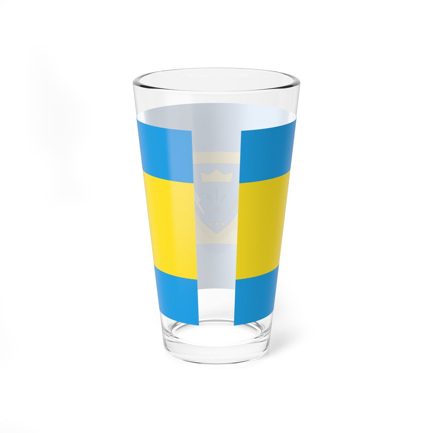 Flag of Egyhazasdengeleg (Hungary) Pint Glass 16oz