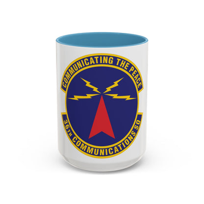 36th Communications Squadron (U.S. Air Force) Accent Coffee Mug