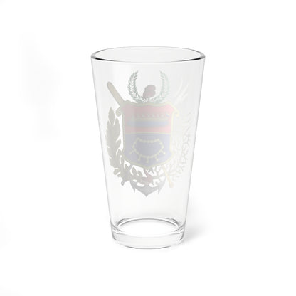 Escudo Nueva Esparta (Venezuela) (Coat of Arms) Pint Glass 16oz