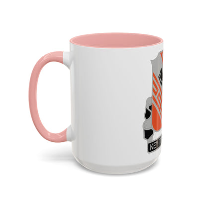50 Signal Battalion (U.S. Army) Accent Coffee Mug