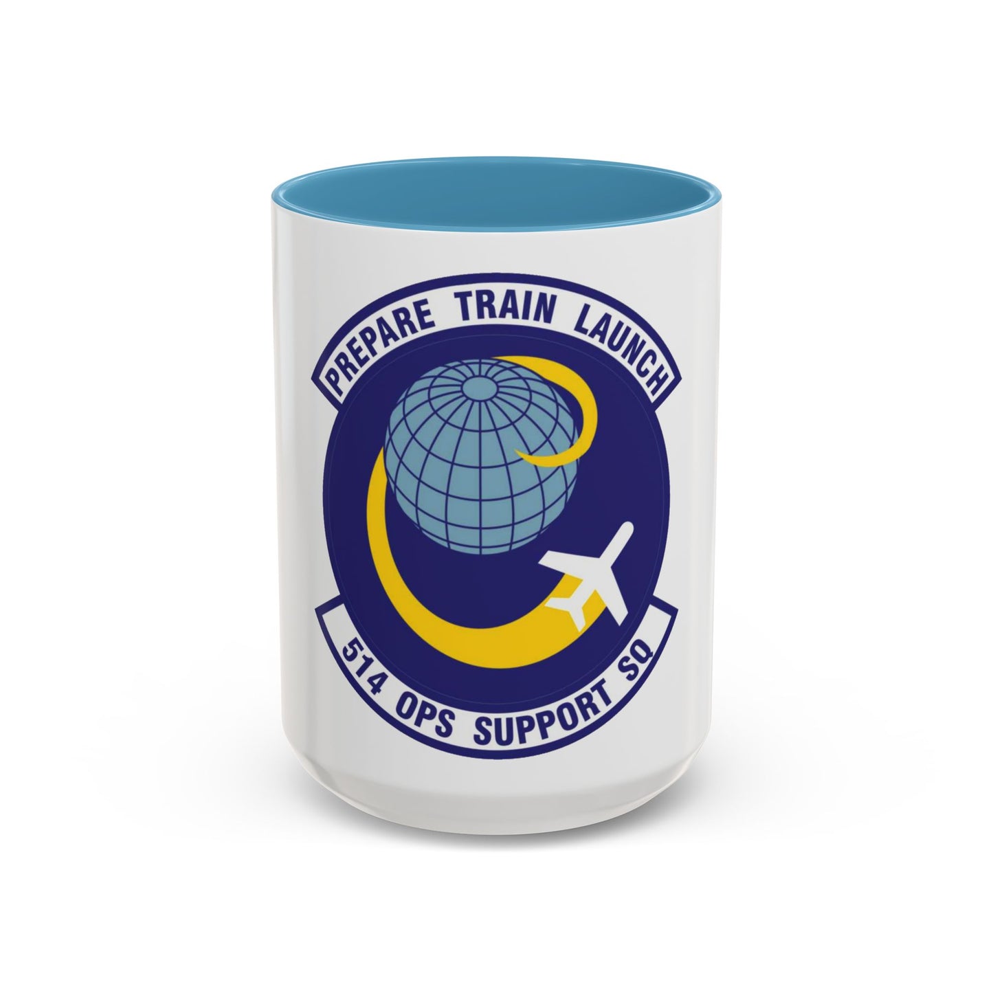 514th Operations Support Squadron (U.S. Air Force) Accent Coffee Mug