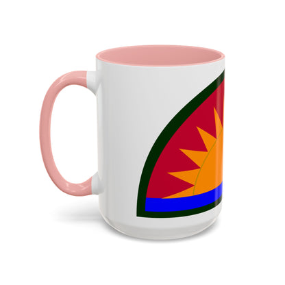 41st Infantry Division SSI (U.S. Army) Accent Coffee Mug