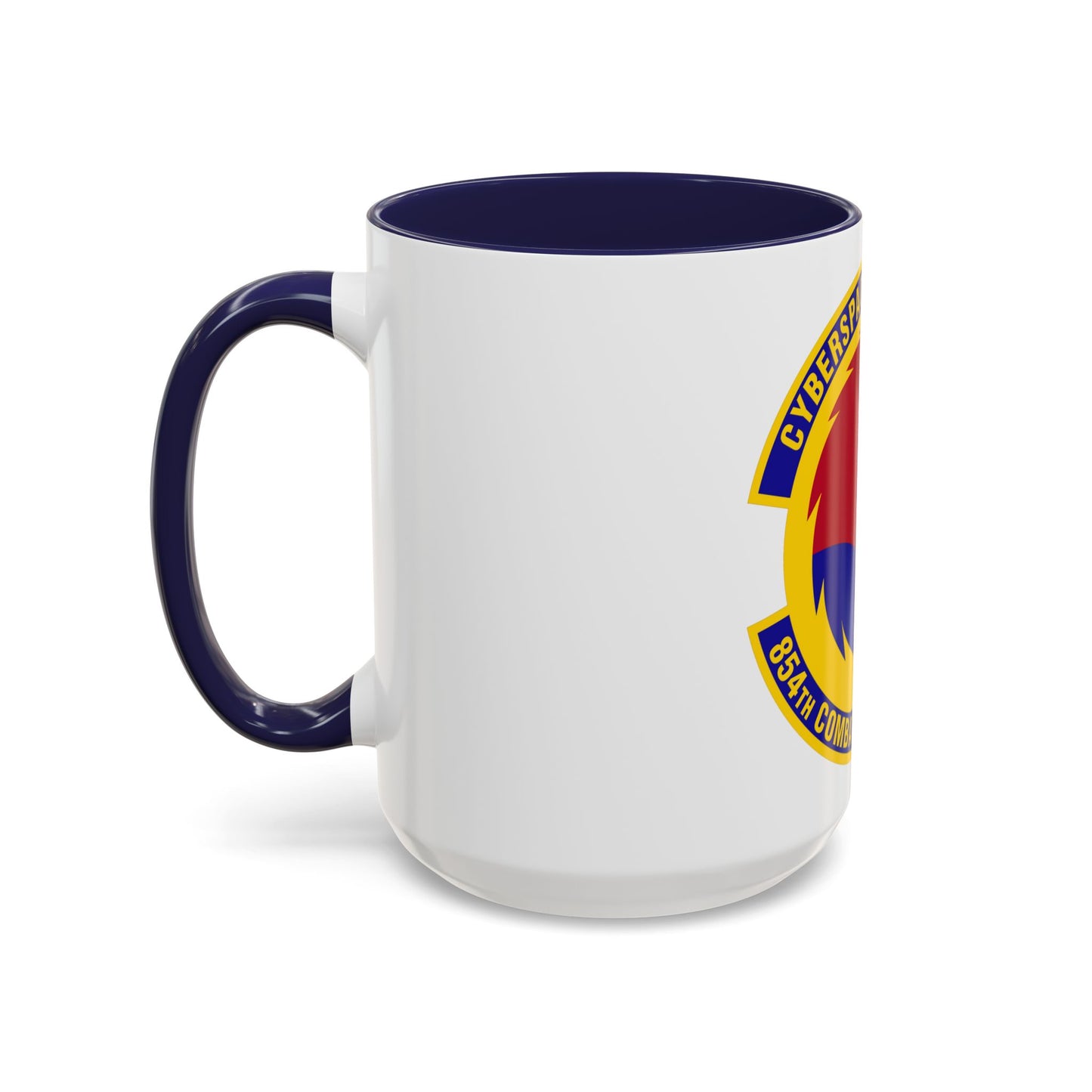 854 Combat Operations Squadron AFRC (U.S. Air Force) Accent Coffee Mug