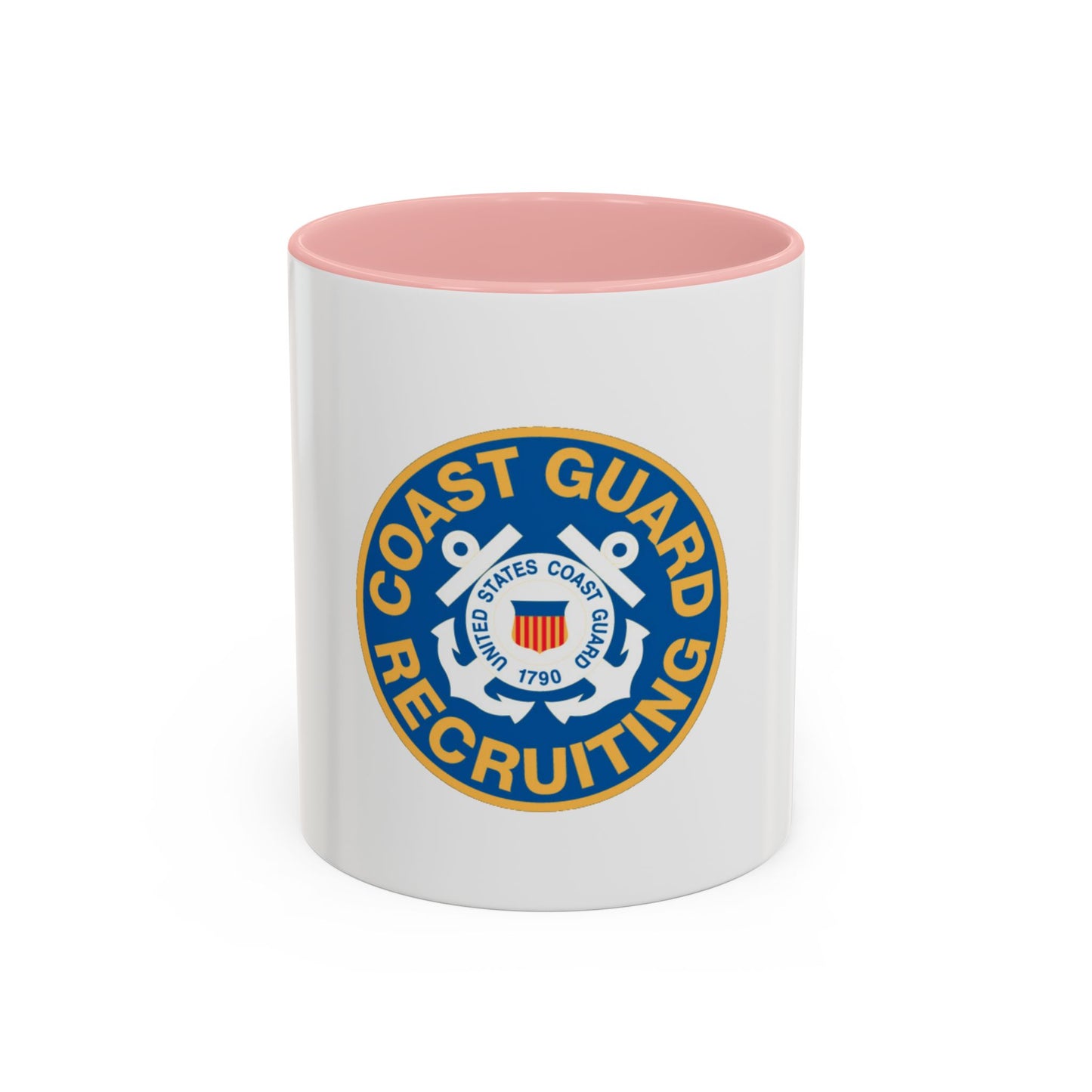 Coast Guard Recruiting (U.S. Coast Guard) Accent Coffee Mug