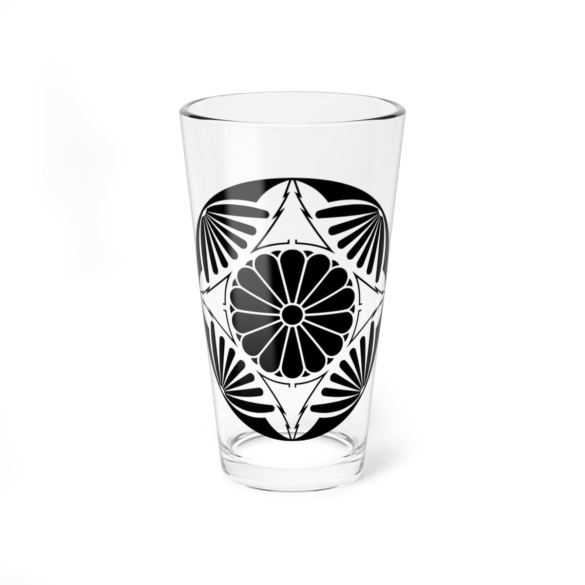Japanese Crest of Takamado no miya (Japan) (Coat of Arms) Pint Glass 16oz