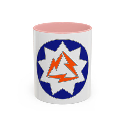93 Signal Brigade (U.S. Army) Accent Coffee Mug