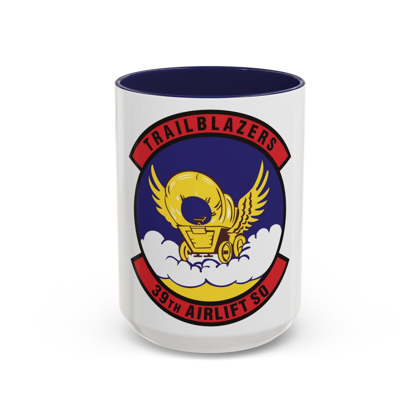 39th Airlift Squadron (U.S. Air Force) Accent Coffee Mug