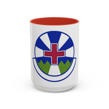 366 Operational Medical Readiness Squadron ACC (U.S. Air Force) Accent Coffee Mug