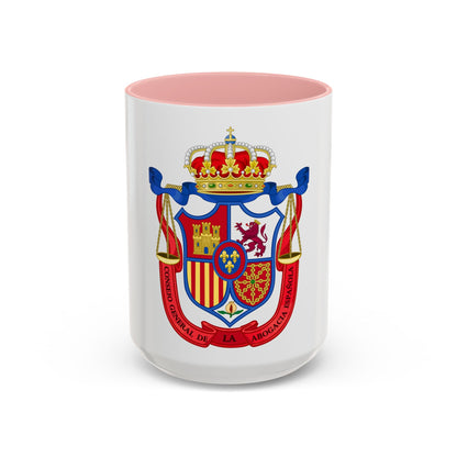 Coat of Arms of the General Council of Spanish Lawyers - Accent Coffee Mug