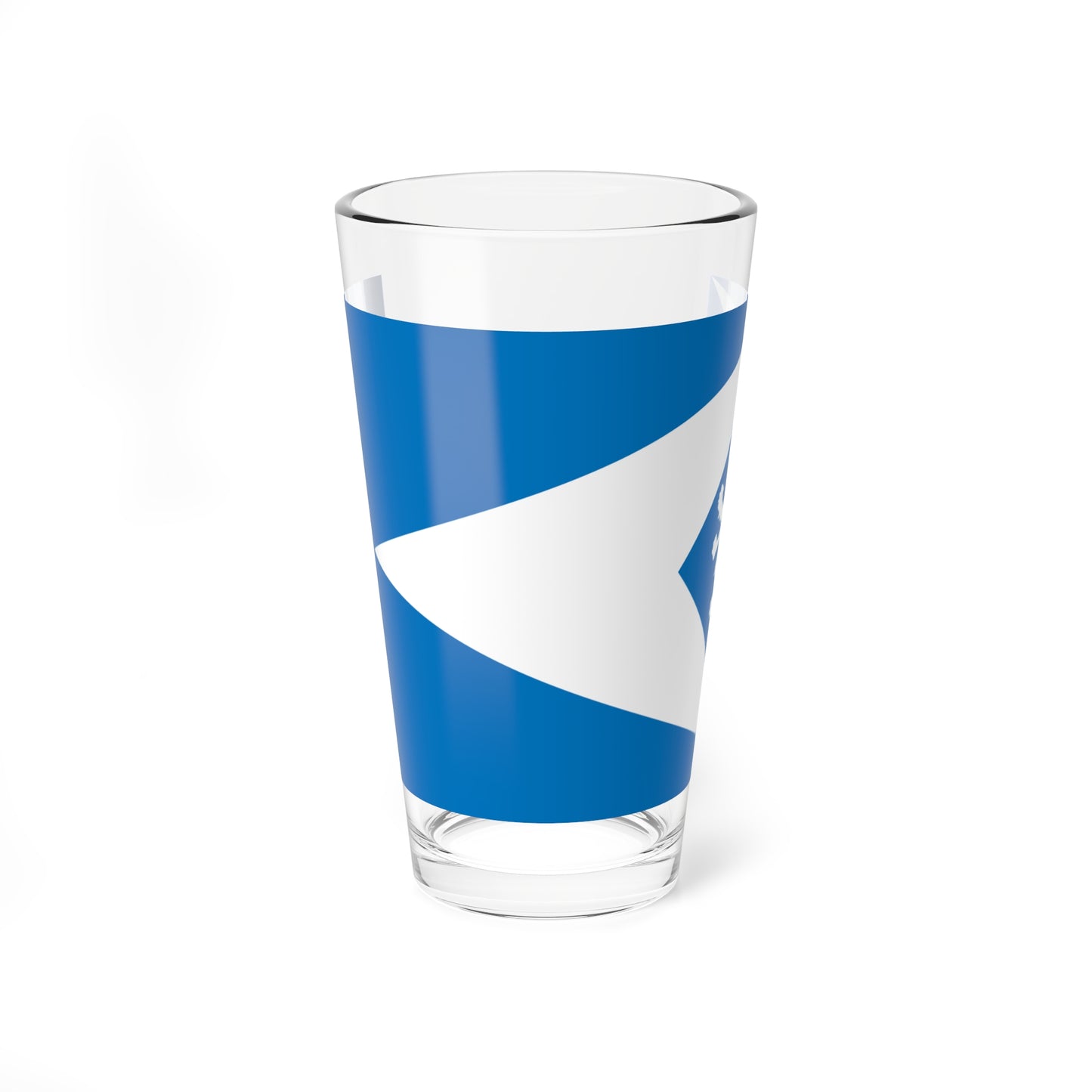 Cap Sizun traditional district flag (France) Pint Glass 16oz