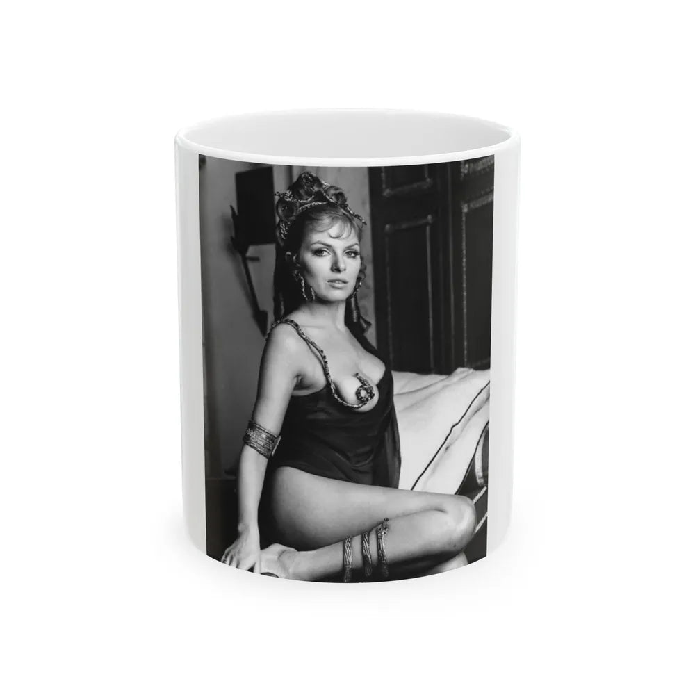 Julie Ege #173 (Vintage Female Icon) White Coffee Mug-11oz-Go Mug Yourself