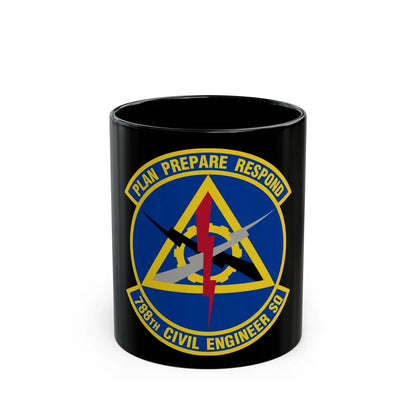 788 Civil Engineer Squadron AFMC (U.S. Air Force) Black Coffee Mug-11oz-Go Mug Yourself