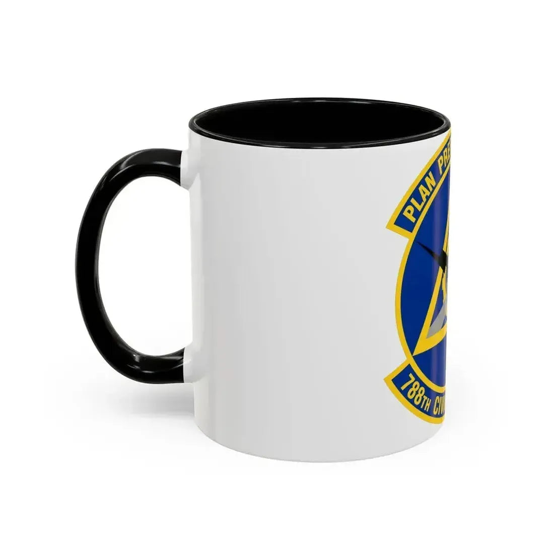 788 Civil Engineer Squadron AFMC (U.S. Air Force) Accent Coffee Mug - Go Mug Yourself