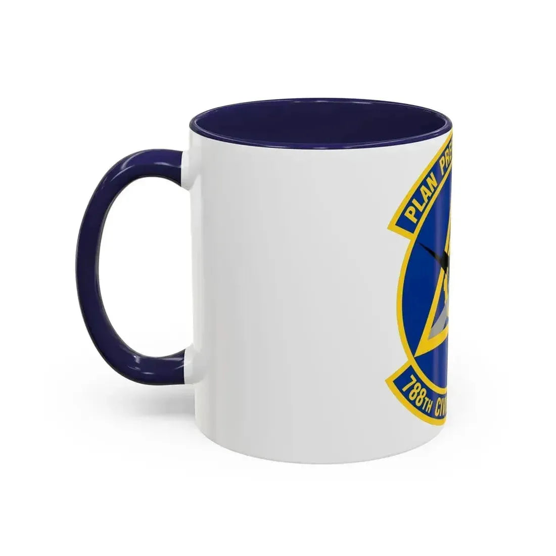788 Civil Engineer Squadron AFMC (U.S. Air Force) Accent Coffee Mug - Go Mug Yourself